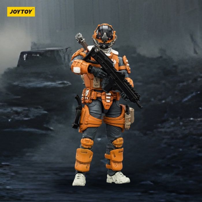 Dark Source Action Figure Steel Ride Corps Engineer Chris 8 cm