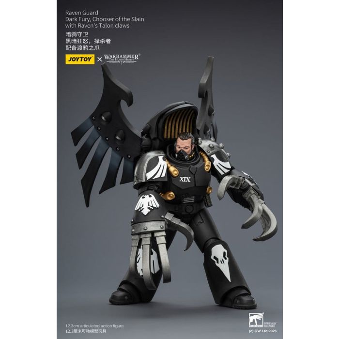 Warhammer 40,000 Action Figure Raven Guard Dark Fury, Chooser of the Slain 12 cm