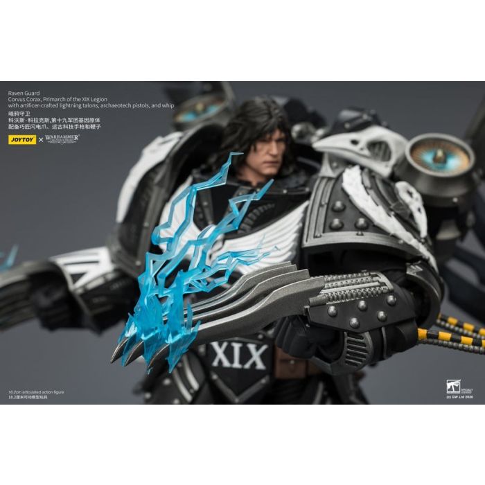 Warhammer 40,000 Action Figure Raven Guard Corvus Corax, Primarch of the XIX Legion 18 cm