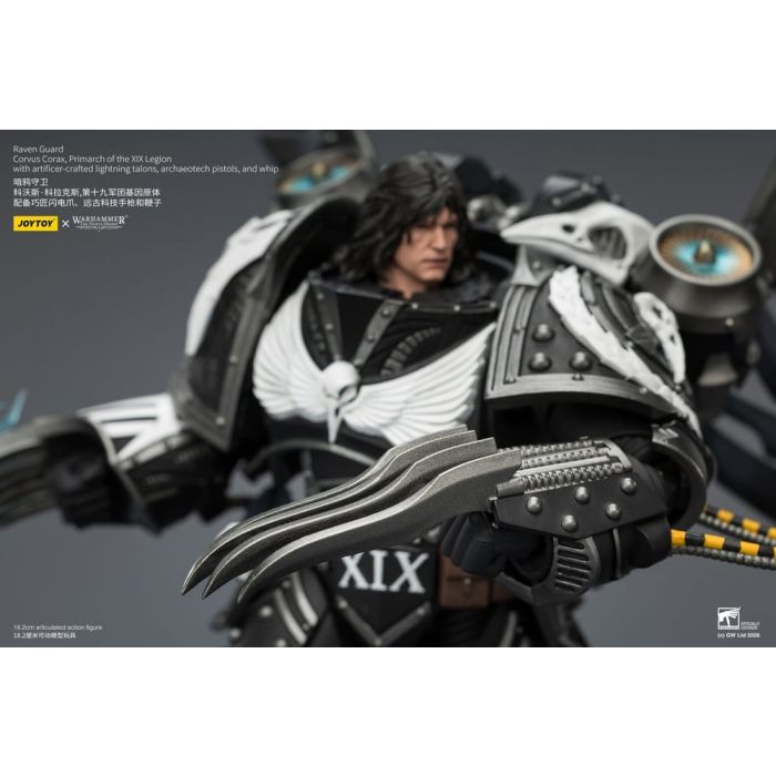 Warhammer 40,000 Action Figure Raven Guard Corvus Corax, Primarch of the XIX Legion 18 cm