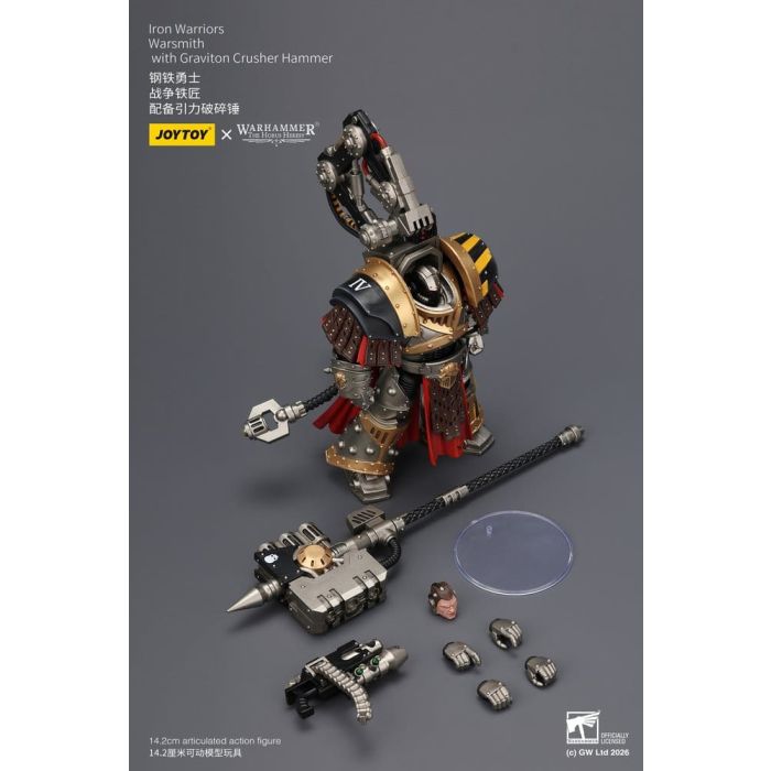 Warhammer The Horus Heresy Action Figure Iron Warriors Warsmith 14 cm