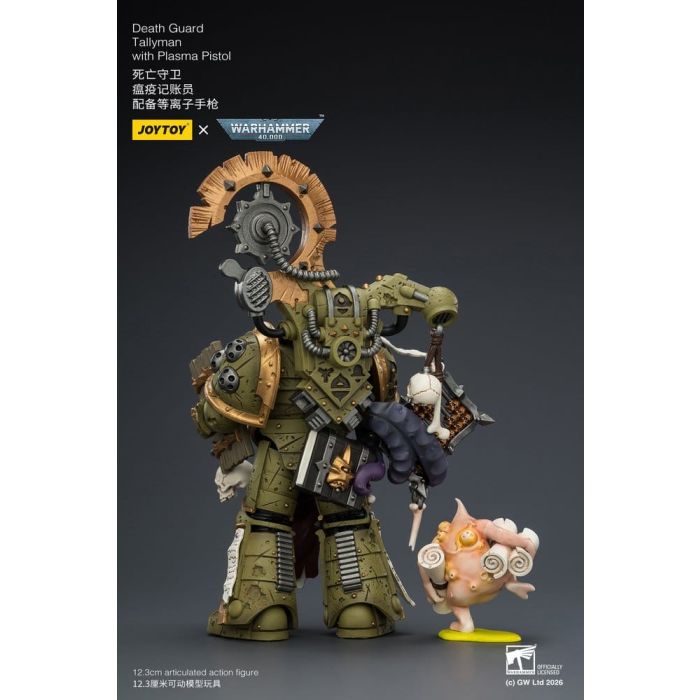Warhammer 40,000 Action Figure Death Guard Tallyman 12 cm