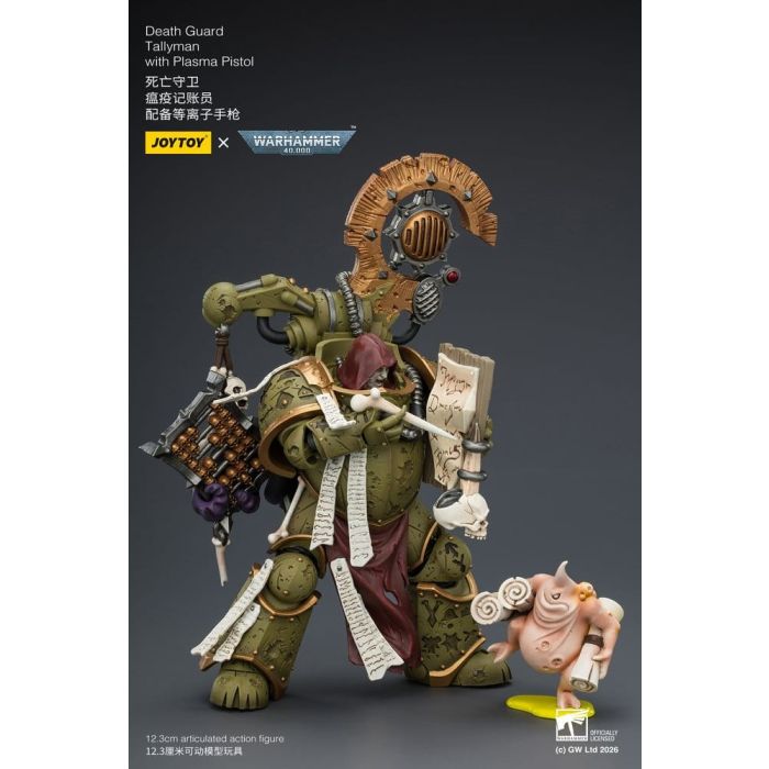 Warhammer 40,000 Action Figure Death Guard Tallyman 12 cm