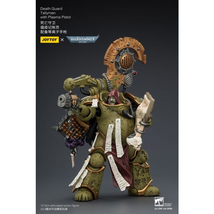 Warhammer 40,000 Action Figure Death Guard Tallyman 12 cm