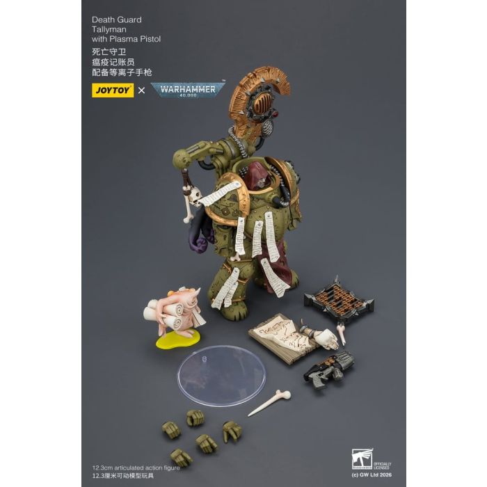 Warhammer 40,000 Action Figure Death Guard Tallyman 12 cm