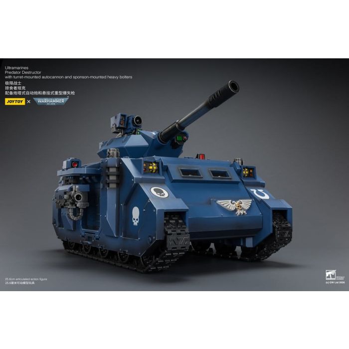 Warhammer 40,000 Vehicle Ultramarines Predator Destructor 26 cm