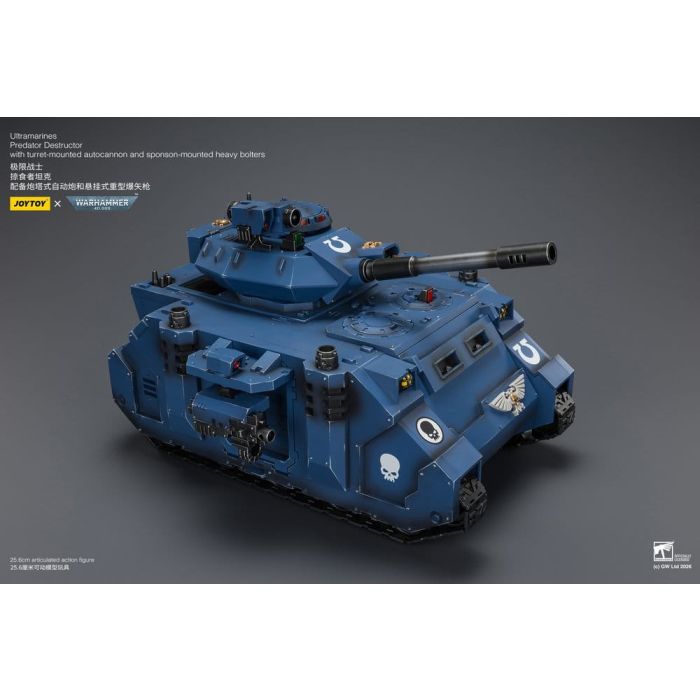 Warhammer 40,000 Vehicle Ultramarines Predator Destructor 26 cm