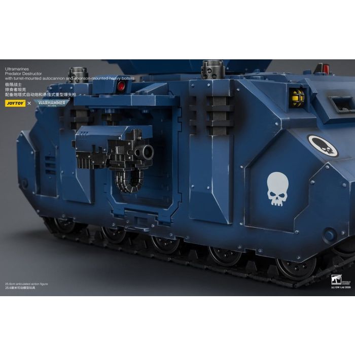 Warhammer 40,000 Vehicle Ultramarines Predator Destructor 26 cm