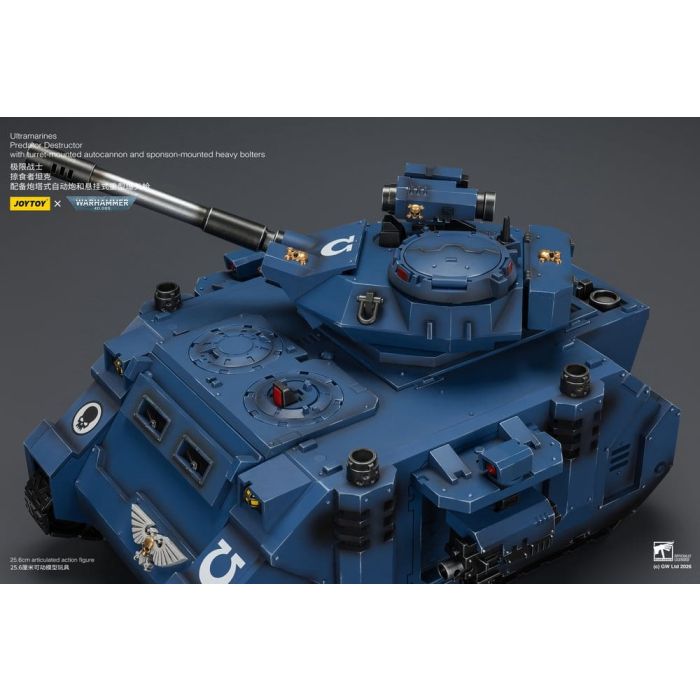 Warhammer 40,000 Vehicle Ultramarines Predator Destructor 26 cm