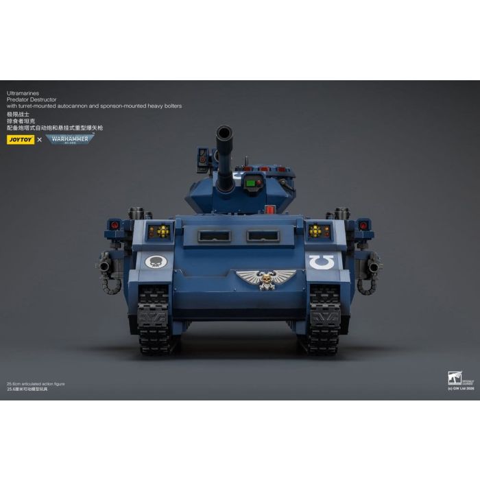 Warhammer 40,000 Vehicle Ultramarines Predator Destructor 26 cm