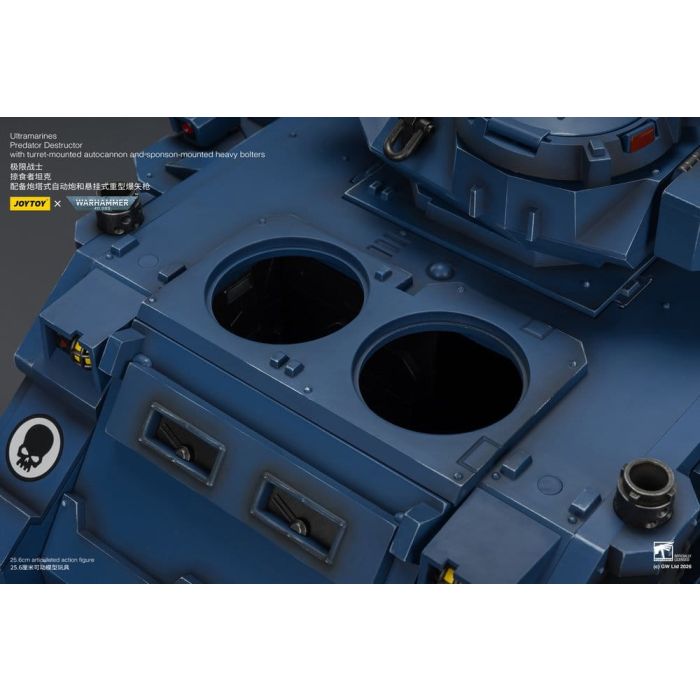 Warhammer 40,000 Vehicle Ultramarines Predator Destructor 26 cm
