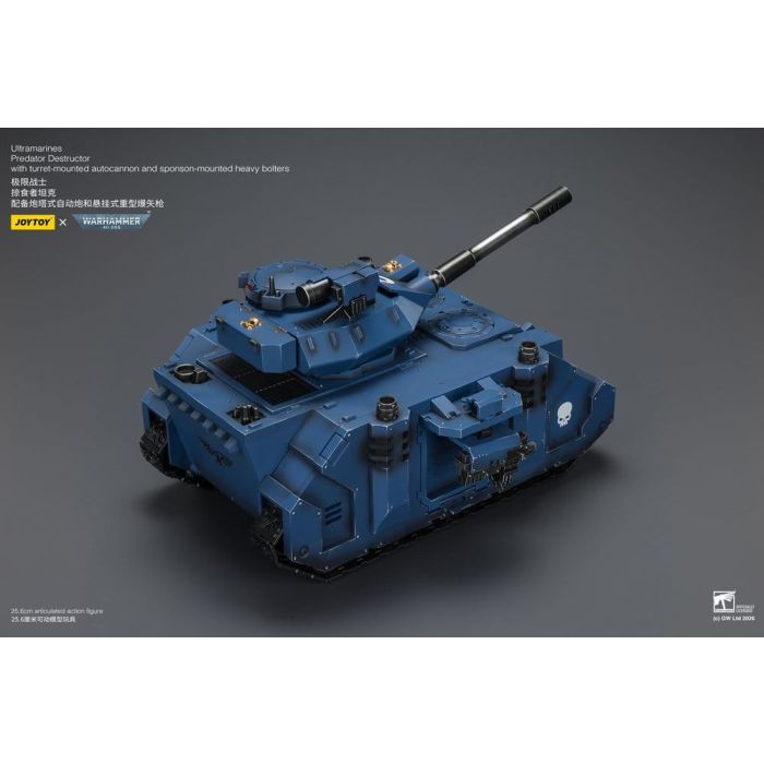 Warhammer 40,000 Vehicle Ultramarines Predator Destructor 26 cm
