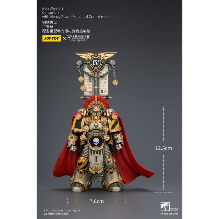 Warhammer The Horus Heresy Action Figure Iron Warriors Centurion 13 cm