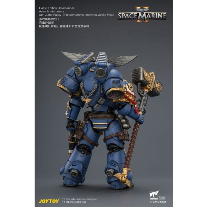 Warhammer Action Figure Game Edition Ultramarines Assault Intercessor 12 cm