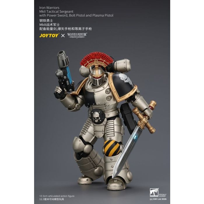 Warhammer The Horus Heresy Action Figure Iron Warriors MkII Tactical Sergeant 12 cm