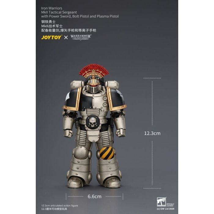 Warhammer The Horus Heresy Action Figure Iron Warriors MkII Tactical Sergeant 12 cm