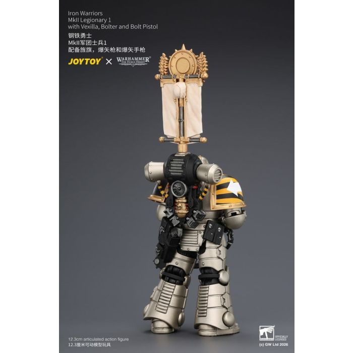 Warhammer The Horus Heresy Action Figure Iron Warriors MkII Legionary 1 12 cm