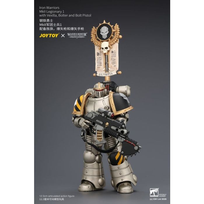 Warhammer The Horus Heresy Action Figure Iron Warriors MkII Legionary 1 12 cm