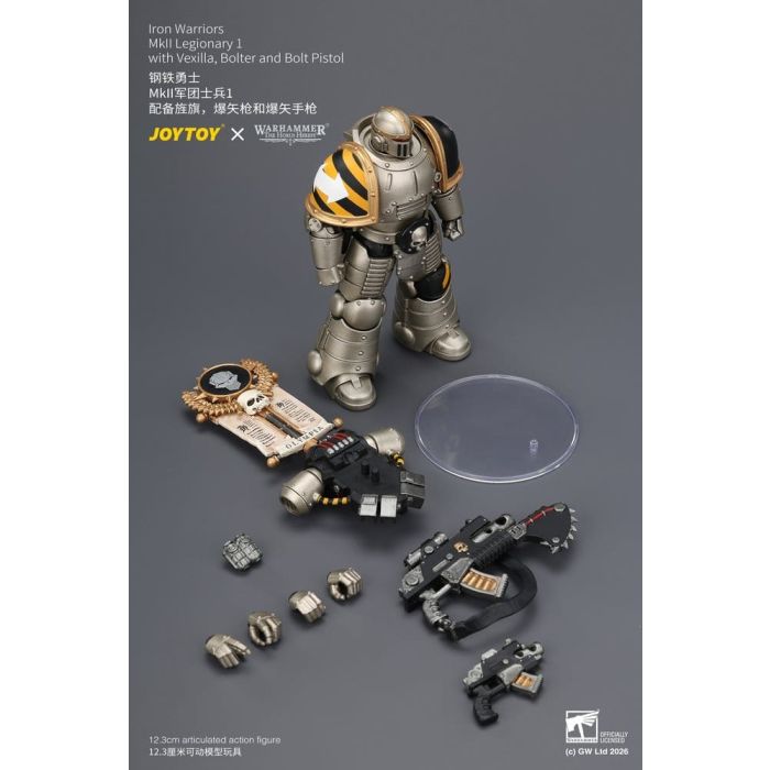 Warhammer The Horus Heresy Action Figure Iron Warriors MkII Legionary 1 12 cm