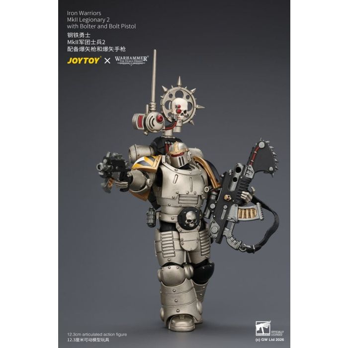 Warhammer The Horus Heresy Action Figure Iron Warriors MkII Legionary 2 12 cm