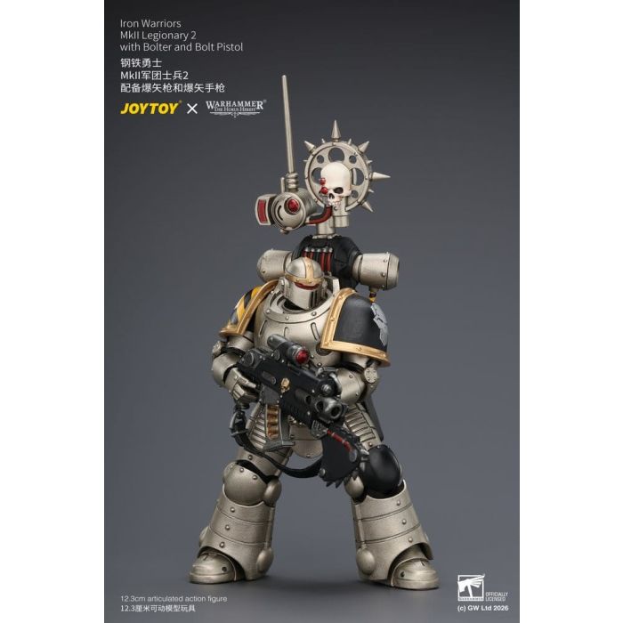 Warhammer The Horus Heresy Action Figure Iron Warriors MkII Legionary 2 12 cm