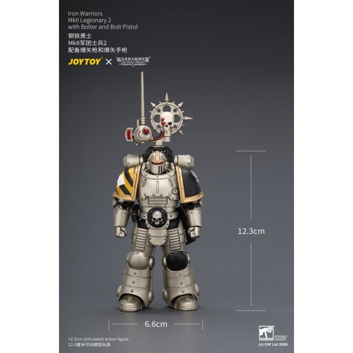 Warhammer The Horus Heresy Action Figure Iron Warriors MkII Legionary 2 12 cm