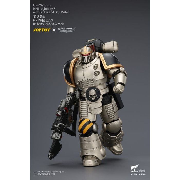 Warhammer The Horus Heresy Action Figure Iron Warriors MkII Legionary 3 12 cm