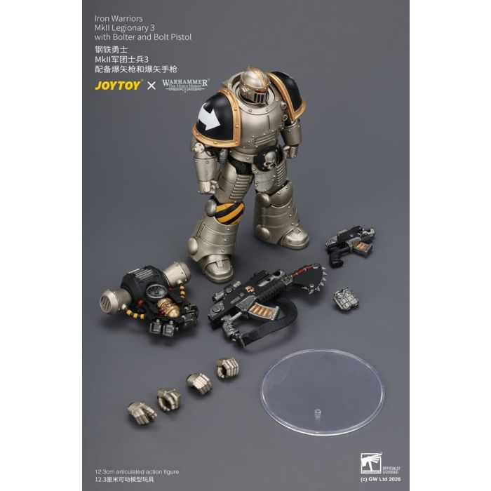 Warhammer The Horus Heresy Action Figure Iron Warriors MkII Legionary 3 12 cm