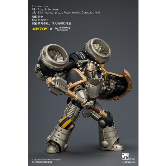Warhammer The Horus Heresy Action Figure Iron Warriors MkII Assault Sergeant 12 cm