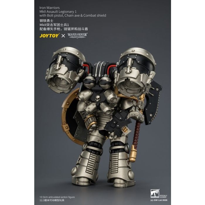 Warhammer The Horus Heresy Action Figure Iron Warriors MkII Assault Legionary 1 12 cm
