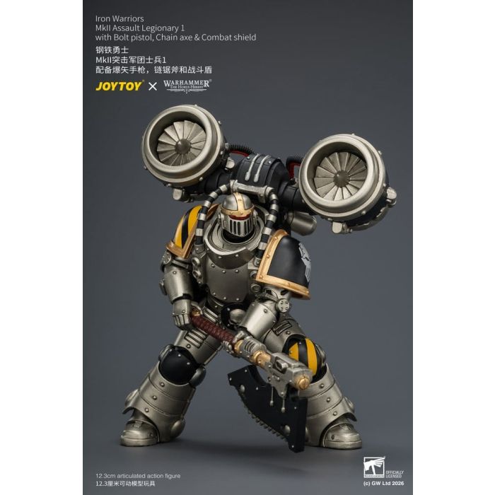 Warhammer The Horus Heresy Action Figure Iron Warriors MkII Assault Legionary 1 12 cm