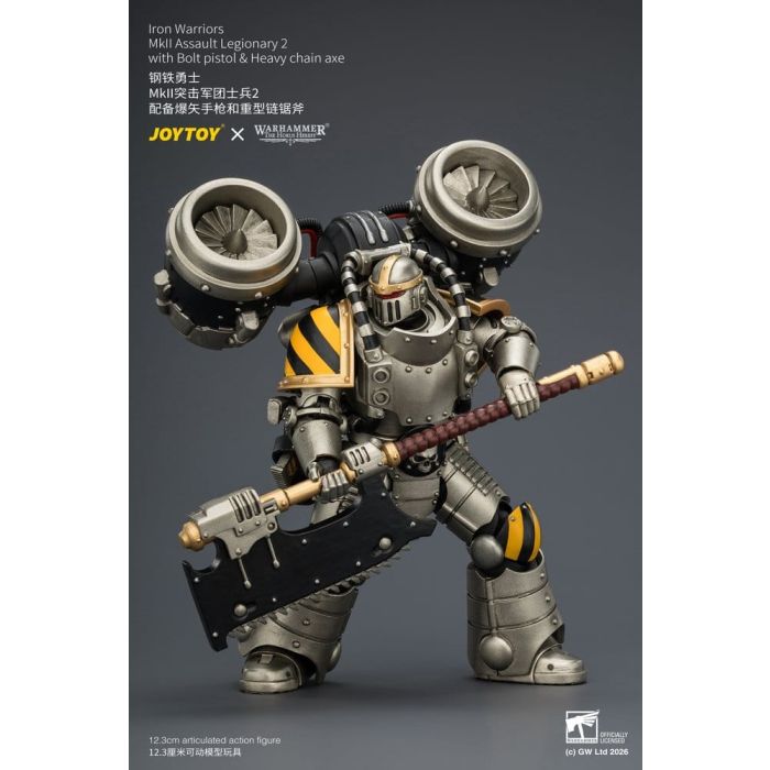 Warhammer The Horus Heresy Action Figure Iron Warriors MkII Assault Legionary 2 12 cm