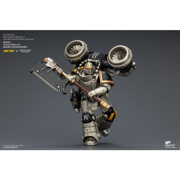 Warhammer The Horus Heresy Action Figure Iron Warriors MkII Assault Legionary 2 12 cm