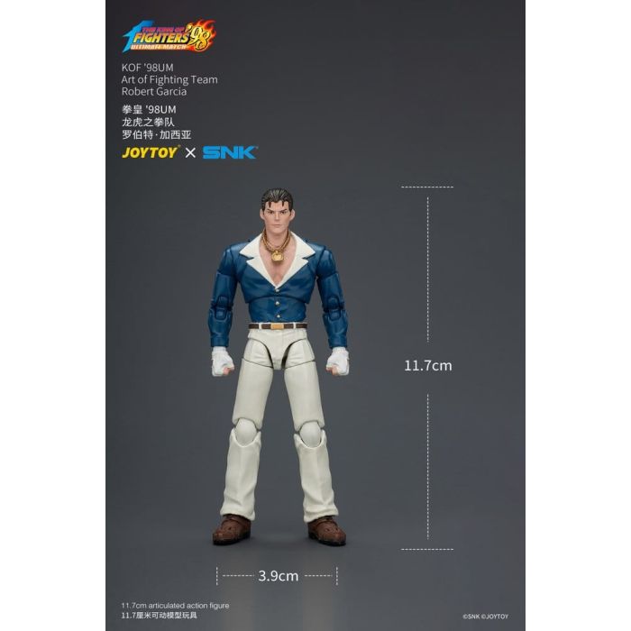 The King of Fighters '98 Ultimate Match Action Figure Robert Garcia (Art of Fighting Team) 12 cm