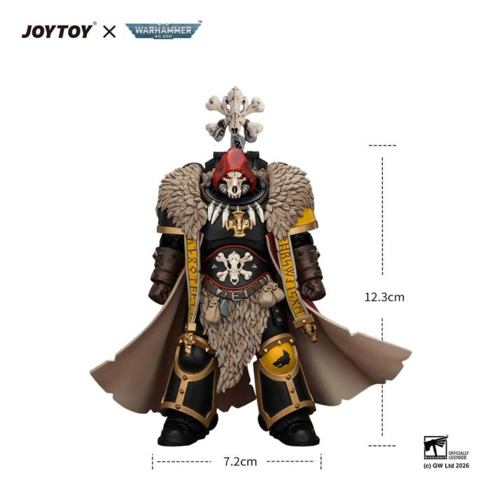 Warhammer Action Figure Space Wolves Wolf Priest 12 cm