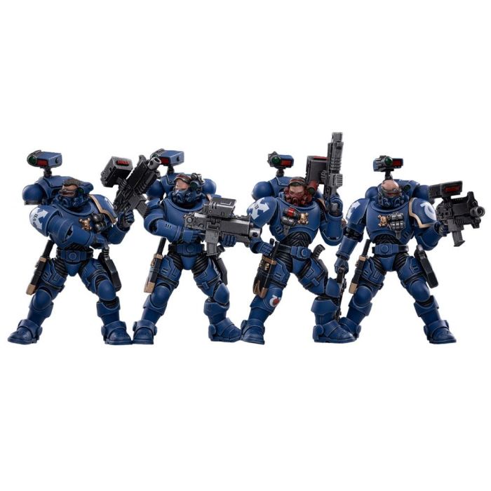 Warhammer 40k Action Figure 4-Pack 1/18 Ultramarines Incursors 12 cm