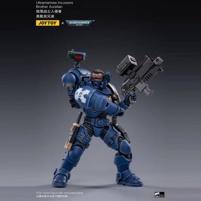 Warhammer 40k Action Figure 4-Pack 1/18 Ultramarines Incursors 12 cm