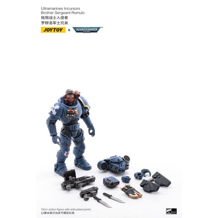 Warhammer 40k Action Figure 4-Pack 1/18 Ultramarines Incursors 12 cm