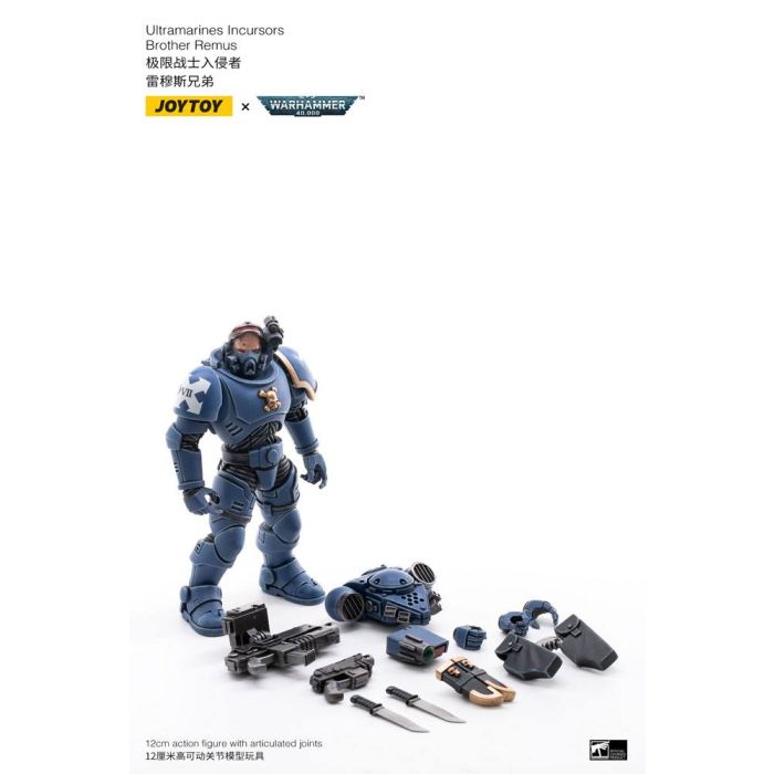 Warhammer 40k Action Figure 4-Pack 1/18 Ultramarines Incursors 12 cm