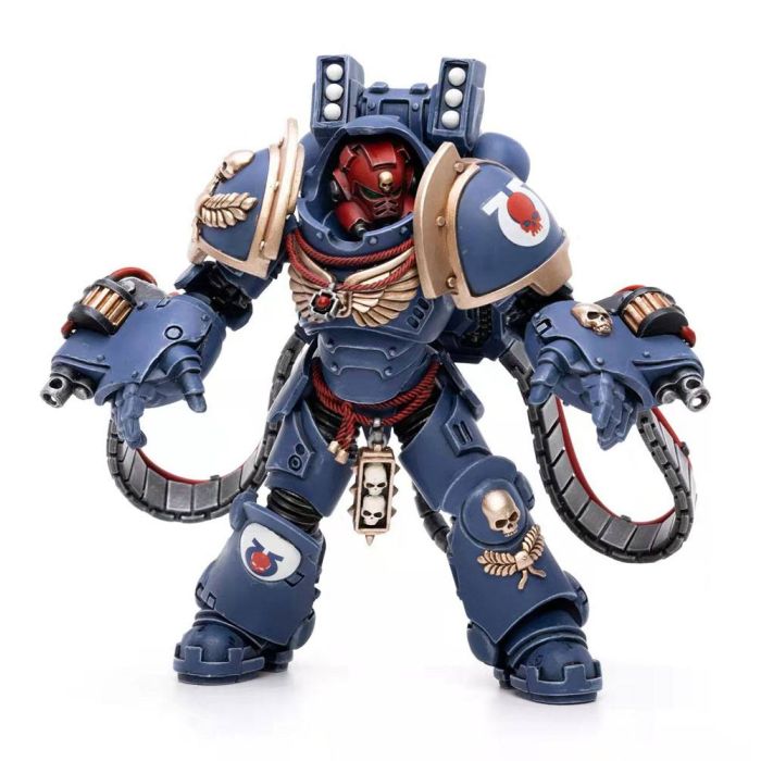 Warhammer 40k Action Figure 3-Pack 1/18 Ultramarines Aggressors 12 cm