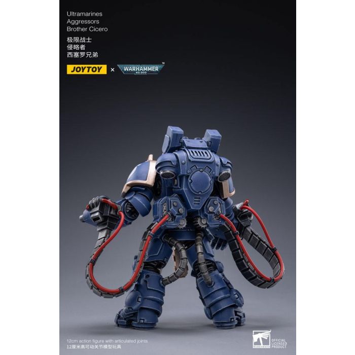 Warhammer 40k Action Figure 3-Pack 1/18 Ultramarines Aggressors 12 cm