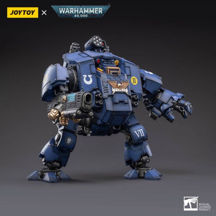 Warhammer 40,000 Action Figure 1/18 Ultramarines Redemptor Dreadnought Brother Dreadnought Tyleas 30 cm Reproduction