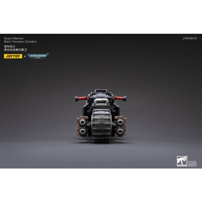 Warhammer 40k Vehicle 1/18 Black Templars Outrider Bike 22 cm