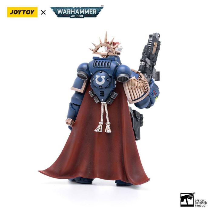 Warhammer 40k Action Figure 1/18 Ultramarines Primaris Captain Sidonicus 12 cm
