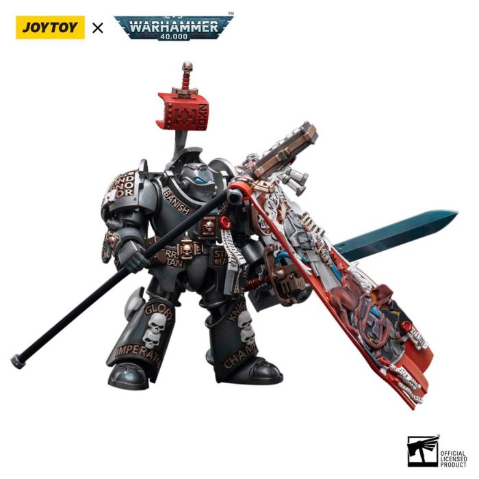 Warhammer 40k Action Figure 1/18 Grey Knights Terminator Retius Akantar 13 cm
