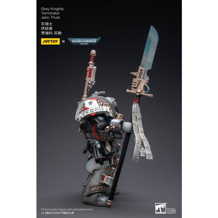 Warhammer 40k Action Figure 1/18 Grey Knights Terminator Jaric Thule 13 cm