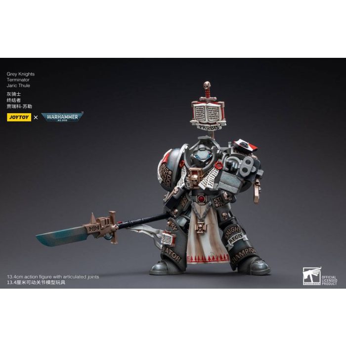Warhammer 40k Action Figure 1/18 Grey Knights Terminator Jaric Thule 13 cm