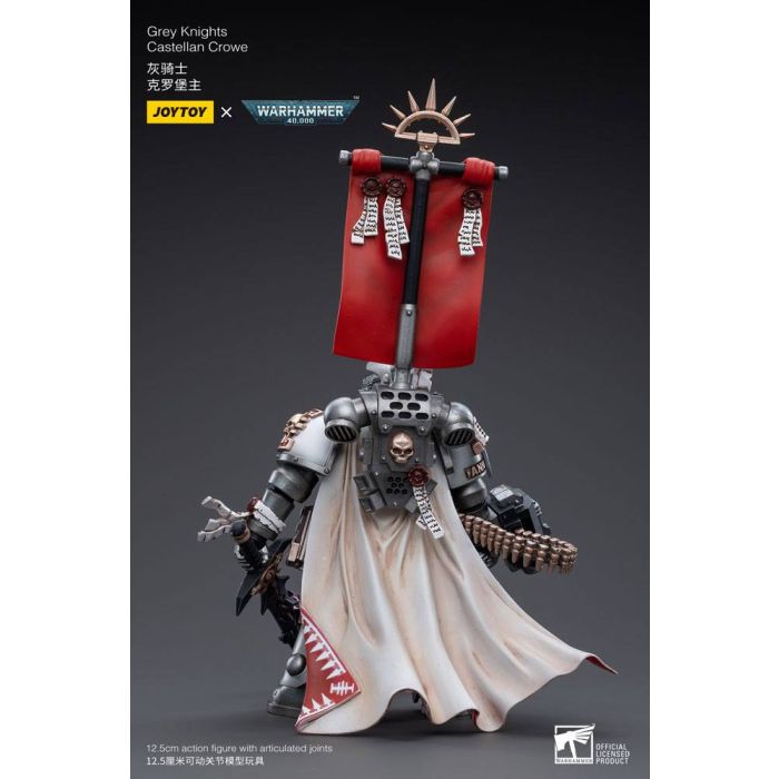 Warhammer 40k Action Figure 1/18 Grey Knights Castellan Crowe 12 cm
