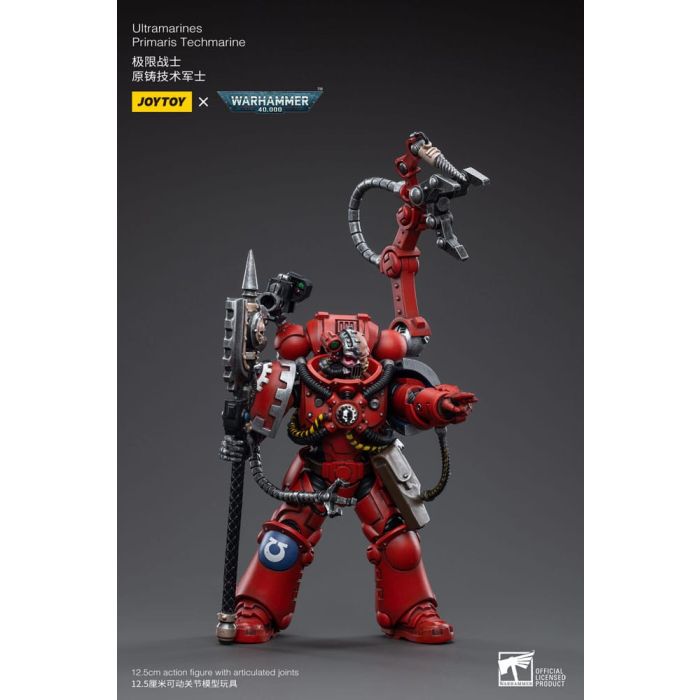 Warhammer 40k Action Figure 1/18 Ultramarines Primaris Techmarine 12 cm