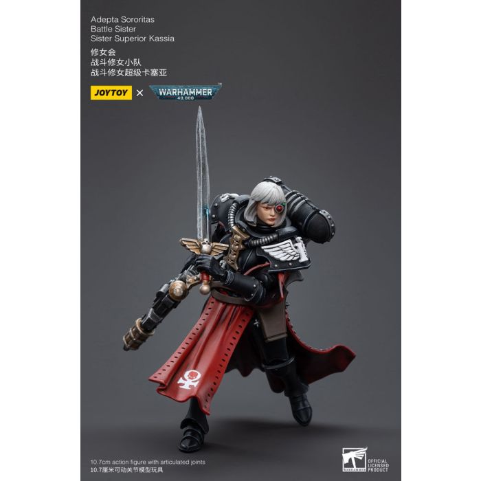 Warhammer 40k Action Figure 1/18 Adepta Sororitas Battle Sister Sister Kassia 10 cm
